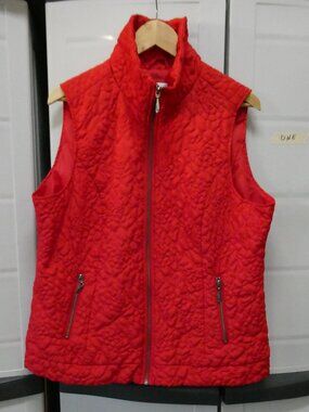 Christopher & Banks Zip Up Vest Women's Size XL